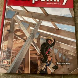 Carpentry book 7th Edition 