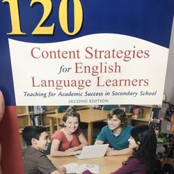 120 Content Strategies For English Language Learners