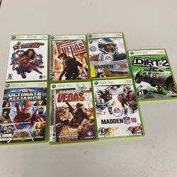 Xbox 360 Games $5 Each
