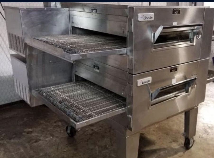 🔥 Lincoln Impinger 1600 Double Stack Conveyor Pizza Oven