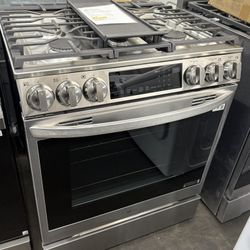 LG 6.3 cu. ft. Slide-in Gas Range