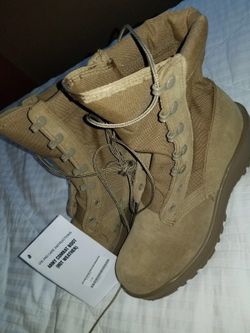 Military boots