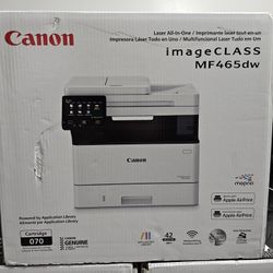 Canon imageClass All-in-one Laser Printer, Copier, Fax, Scanner Monochrome with Included Toner NEW