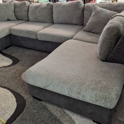 2 Piece large sectional couch