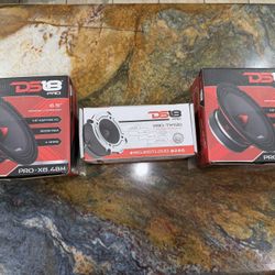 Pair of Ds-18  PRO-X6.43M    &    Pair PRO-TW120