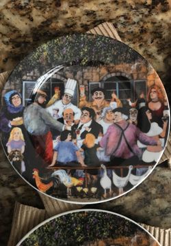 Guy Buffet, Appetizer plates - 4 count