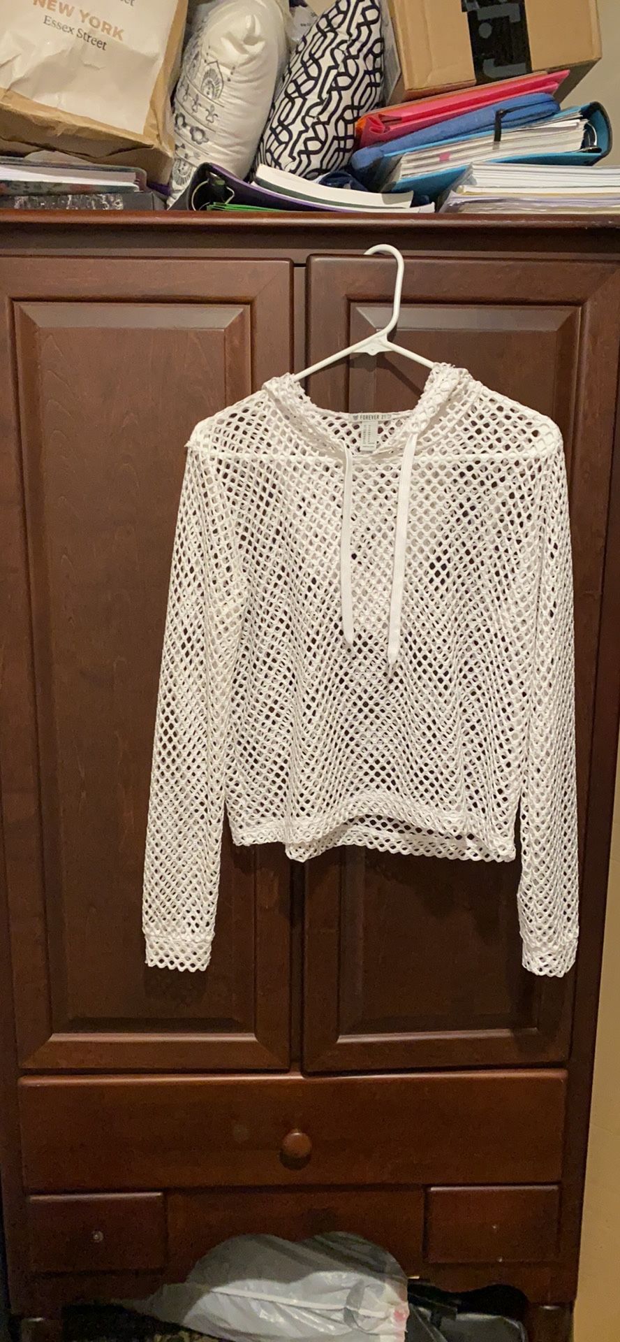 Brand New Fishnet Hoodie