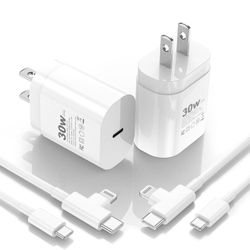 6FT Long C to Type C& Lightning Cable