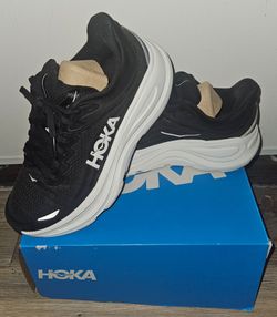 Hoka Running Sneakers Black and White