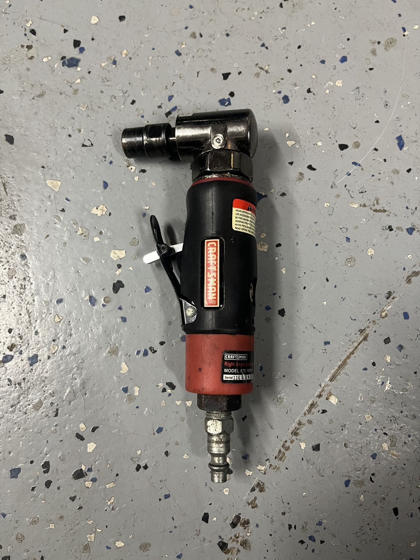 Craftsman Right Angle Die Grinder