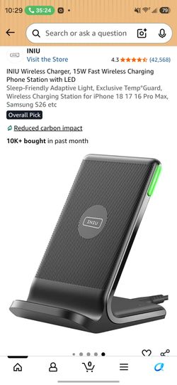 Fast Wireless charger stand