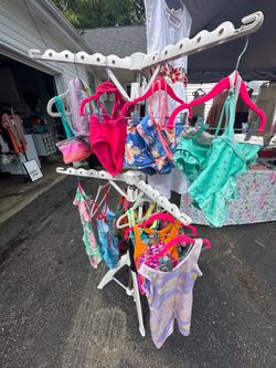 Girls swim suits size 7-8