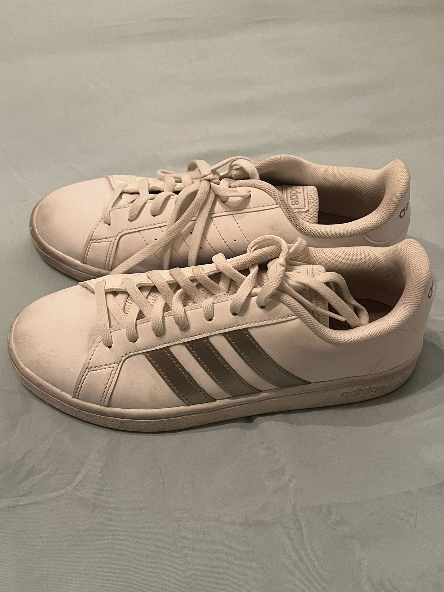 White Adidas 