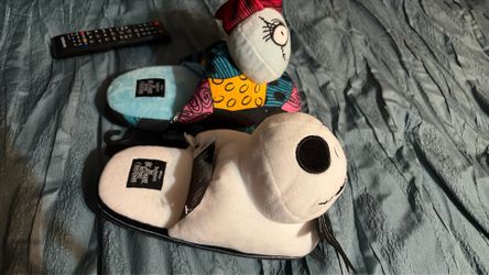 Slippers Black Disney New 7-8