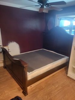 King sized custom bed