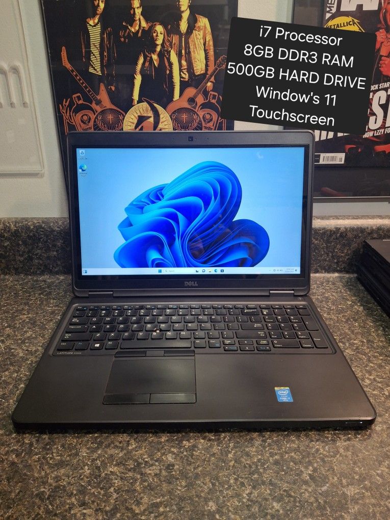 Dell i7 Latitude Laptop Computer