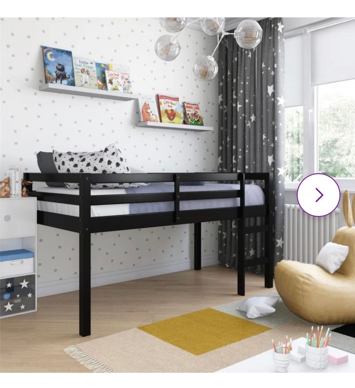 Schlemmer Twin Loft Bed by Harriet Bee