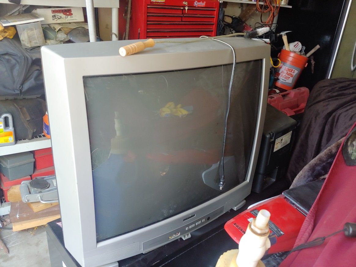 Sylvania Crt Tv For Retro Games