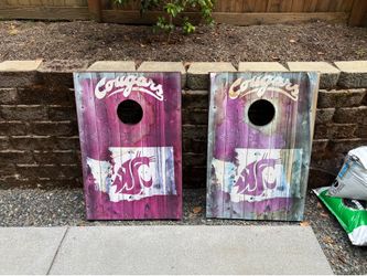 Free WSU Corn hole