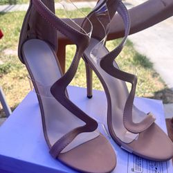 Women Minimalist Ankle Strap Sandals, Stiletto Heeled 