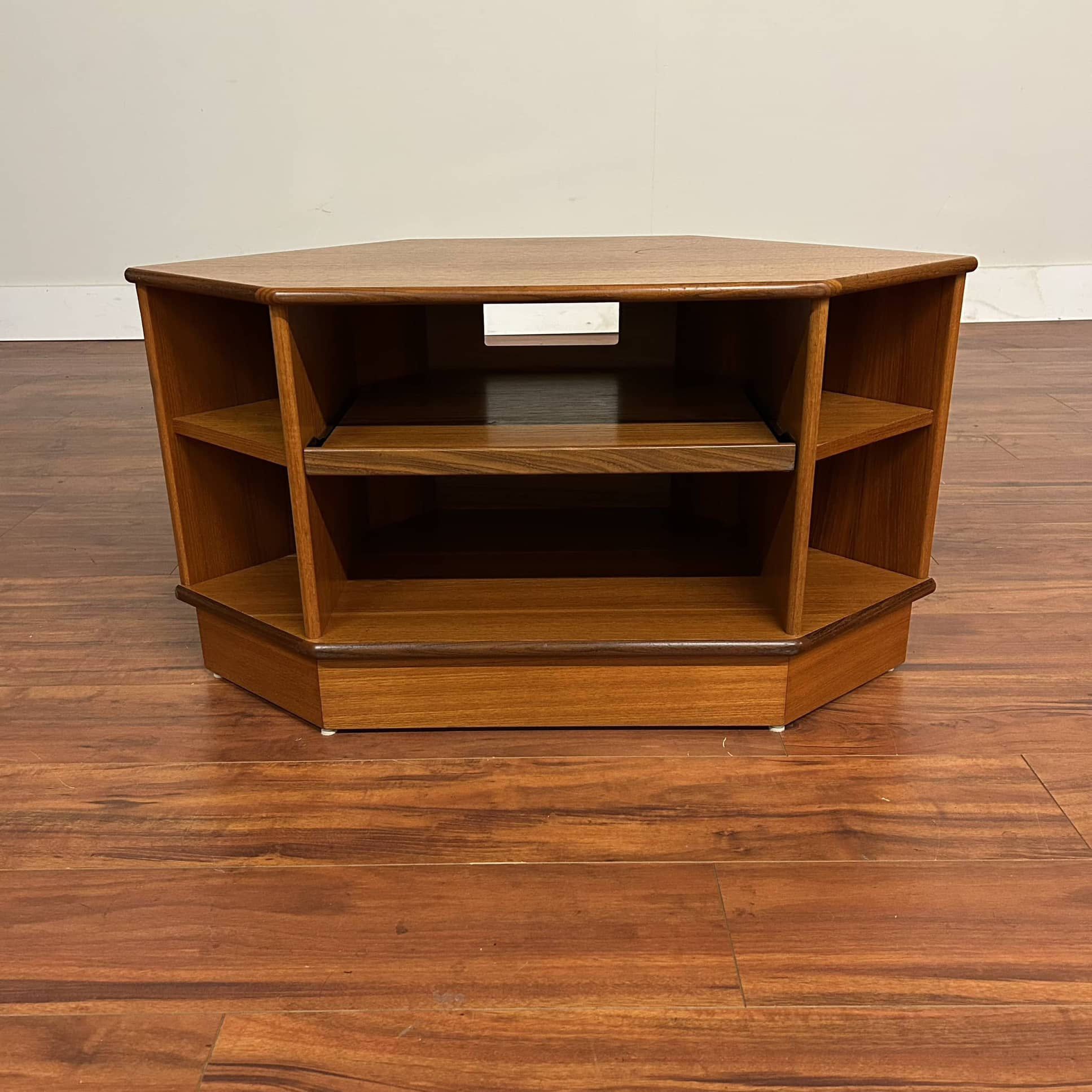 G-Plan Vintage Teak Corner TV Media Stand - Many More Items In Stock!
