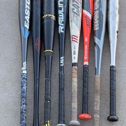 Youth baseball bats (description