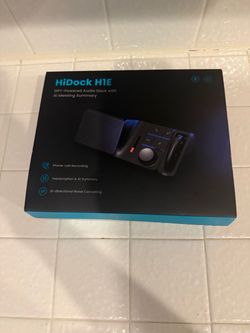 HiDock H1E GPT-Powered Audio Dock