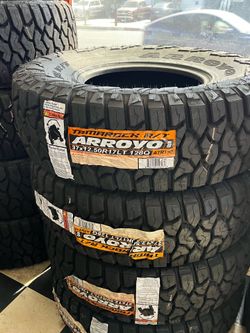 📲✔️37x12.50R17 vendo set de llantas nuevas arroyo rt