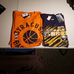New Sabres And Syracuse T Shirts
