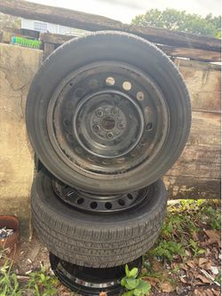 Set of 16” Tires and rims
