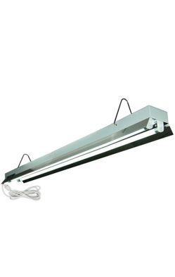 HTGSupply 4-Foot / 2-Tube High-Output T5 Fluorescent Grow Light Fixture, Bulbs Included