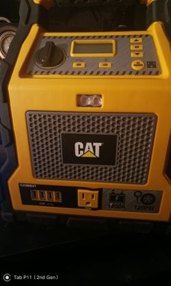 Cat portable 1200 watt jump starter