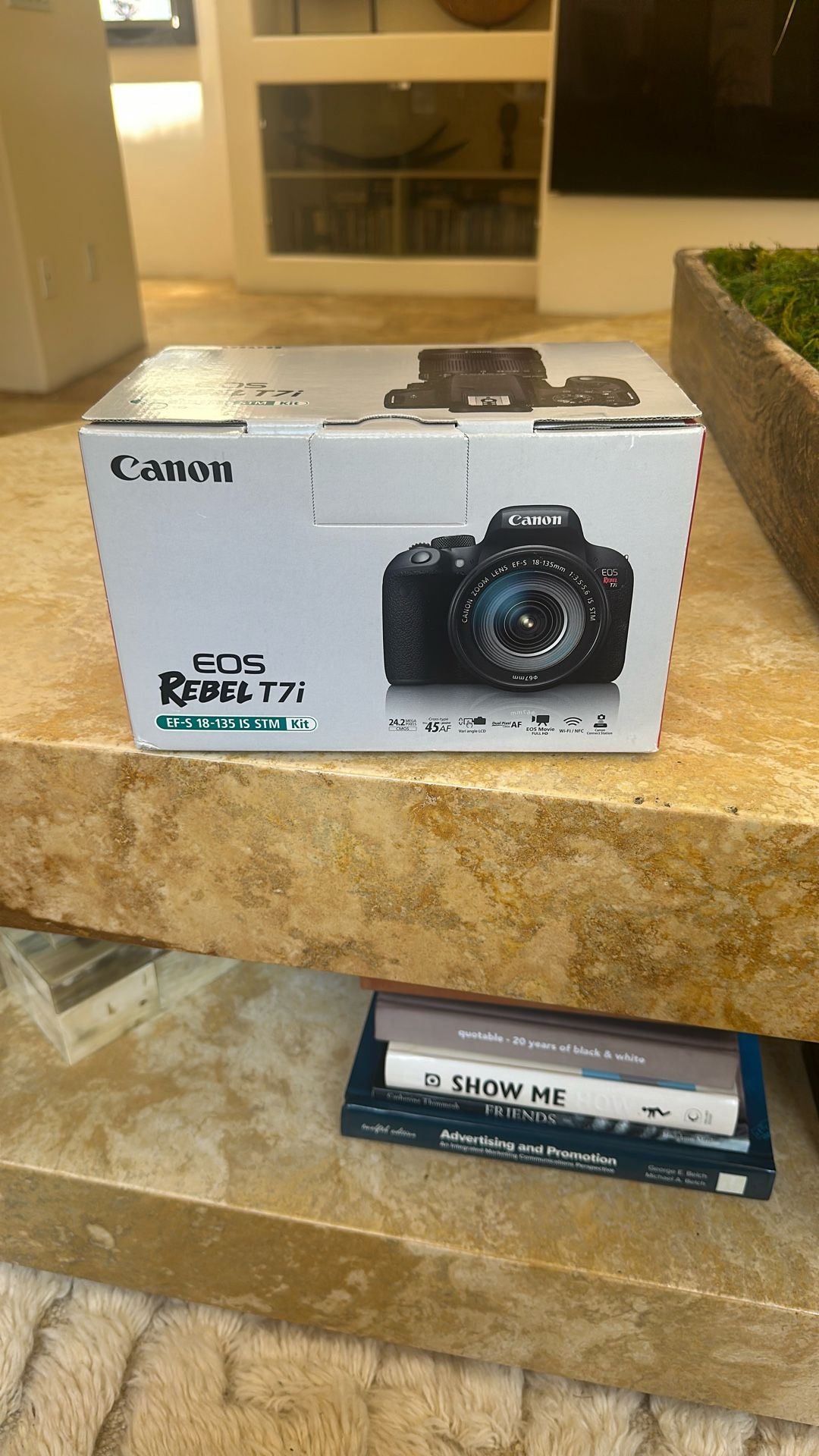 “Never Used Canon Rebel T7i + 18-135mm IS STM”