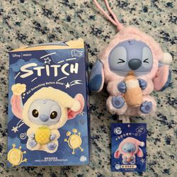 Miniso Stitch Vinyl Plush Pendant