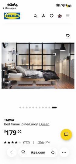 IKEA queen bed new