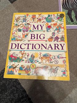 My Big Dictionary Children's Book
