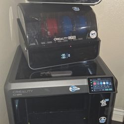 k2 plus 3D multicolor printer w/2cfs machines.