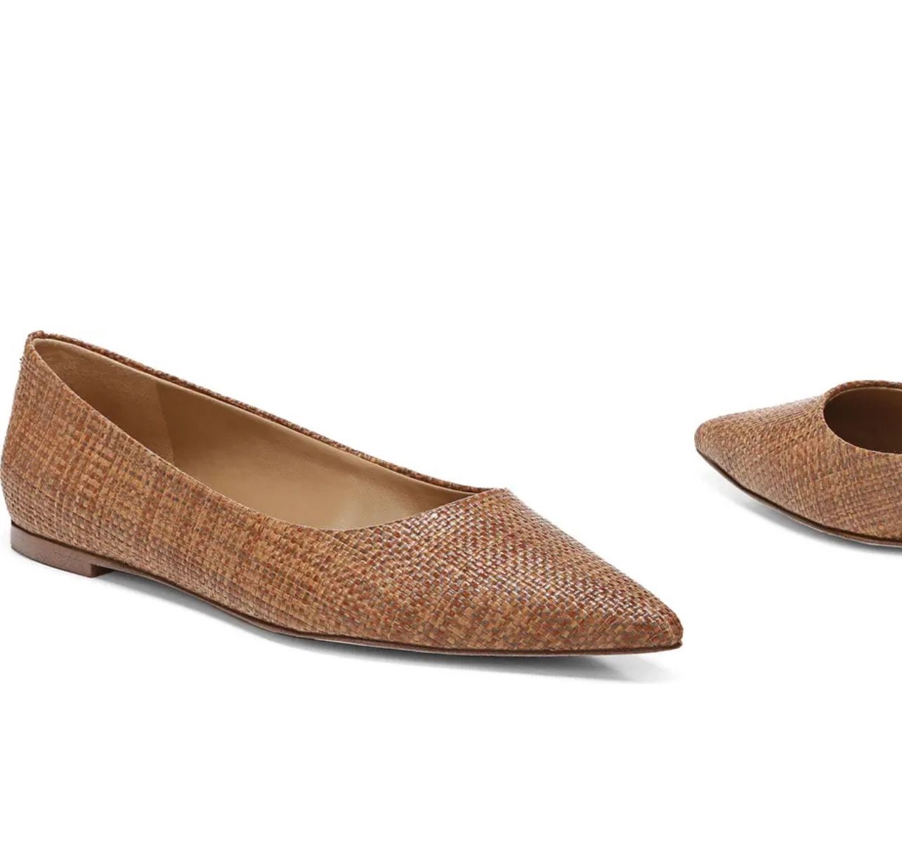 Brand new Sam Edelman wanda cuoio weave Women's Pointed toe flat