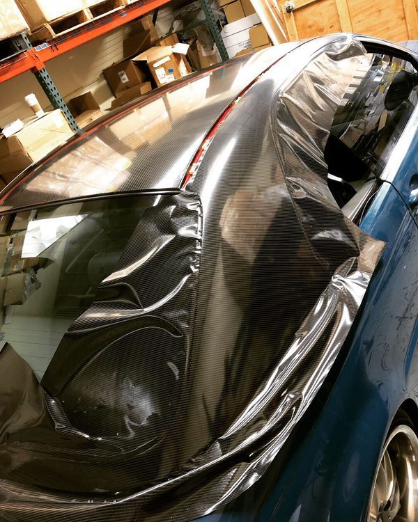 Premium 6D Carbon Fiber Vinyl Wrap High Gloss for Sale in Buena Park, CA OfferUp