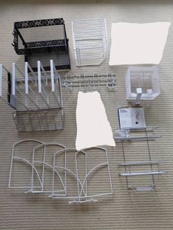 Organizers for home, office, school