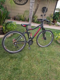 GMC Black and Red Mountain Bike