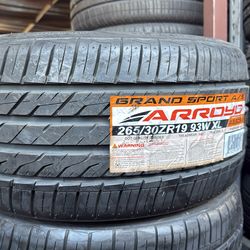 265/30/19 Arroyo tires 🛞 $120 each tire 🛞