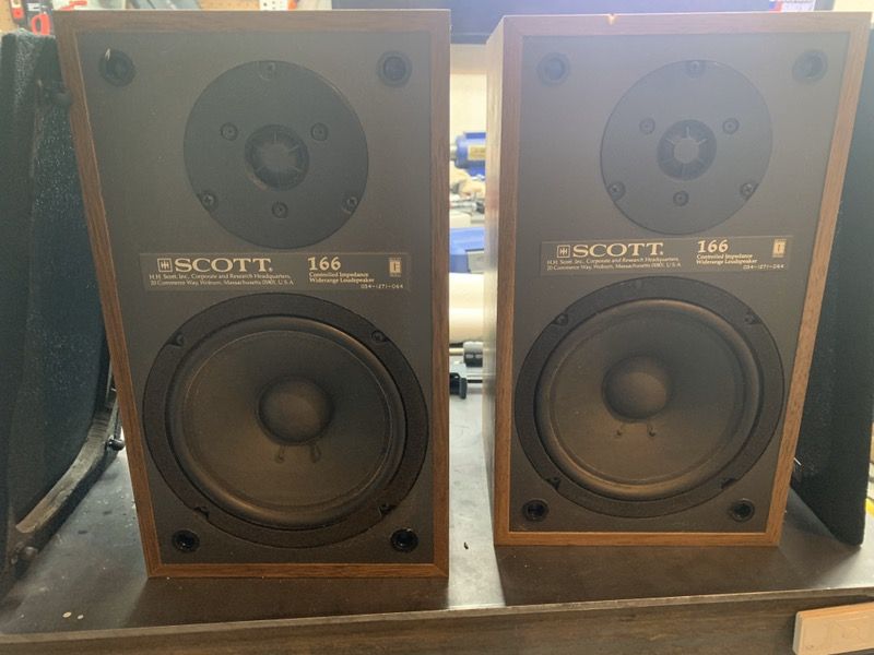 USAヴィンテージ SCOTT スピーカー 166