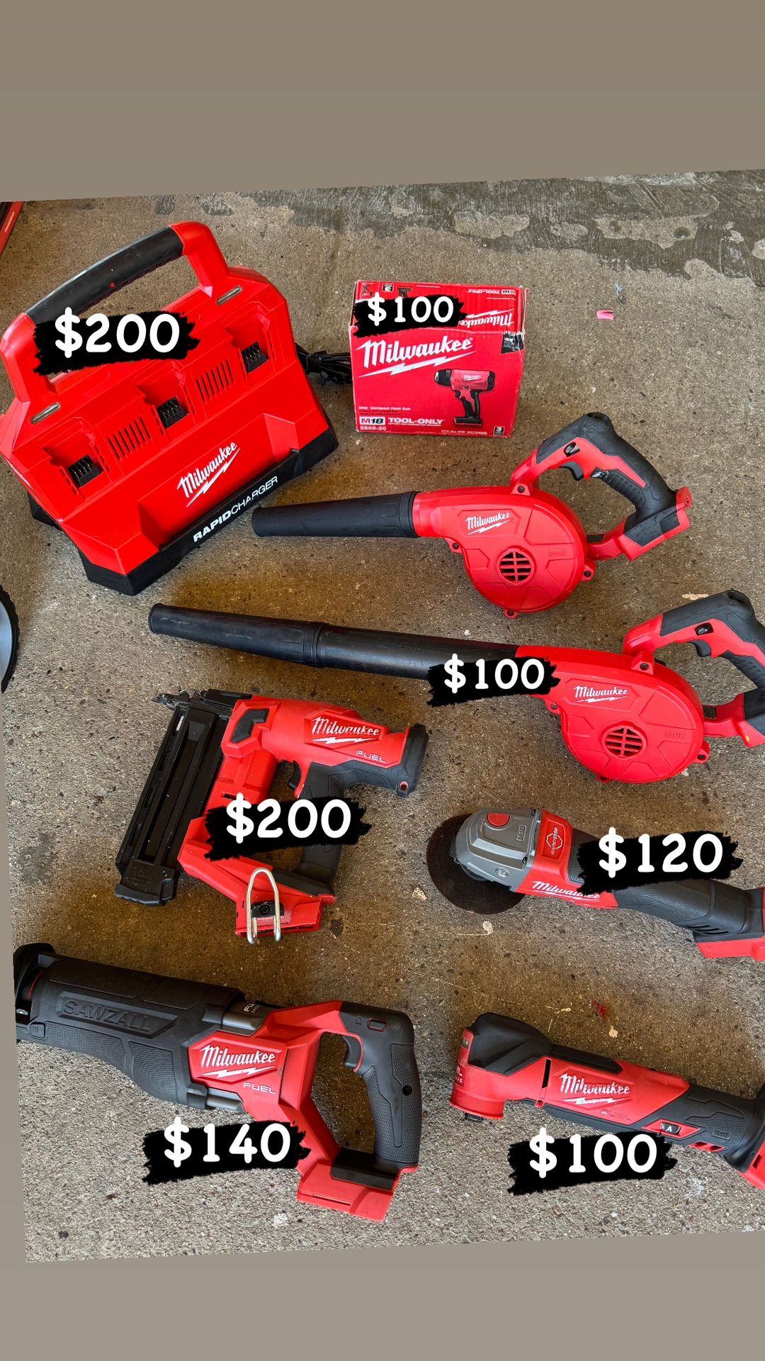 Milwaukee And Dewalt