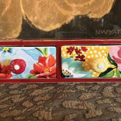 Pioneer Woman Spuce & Tea Box - Rare