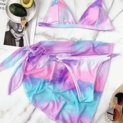 Super Cute Brand New Womens Tye Dye Bathing Suit For Sale 