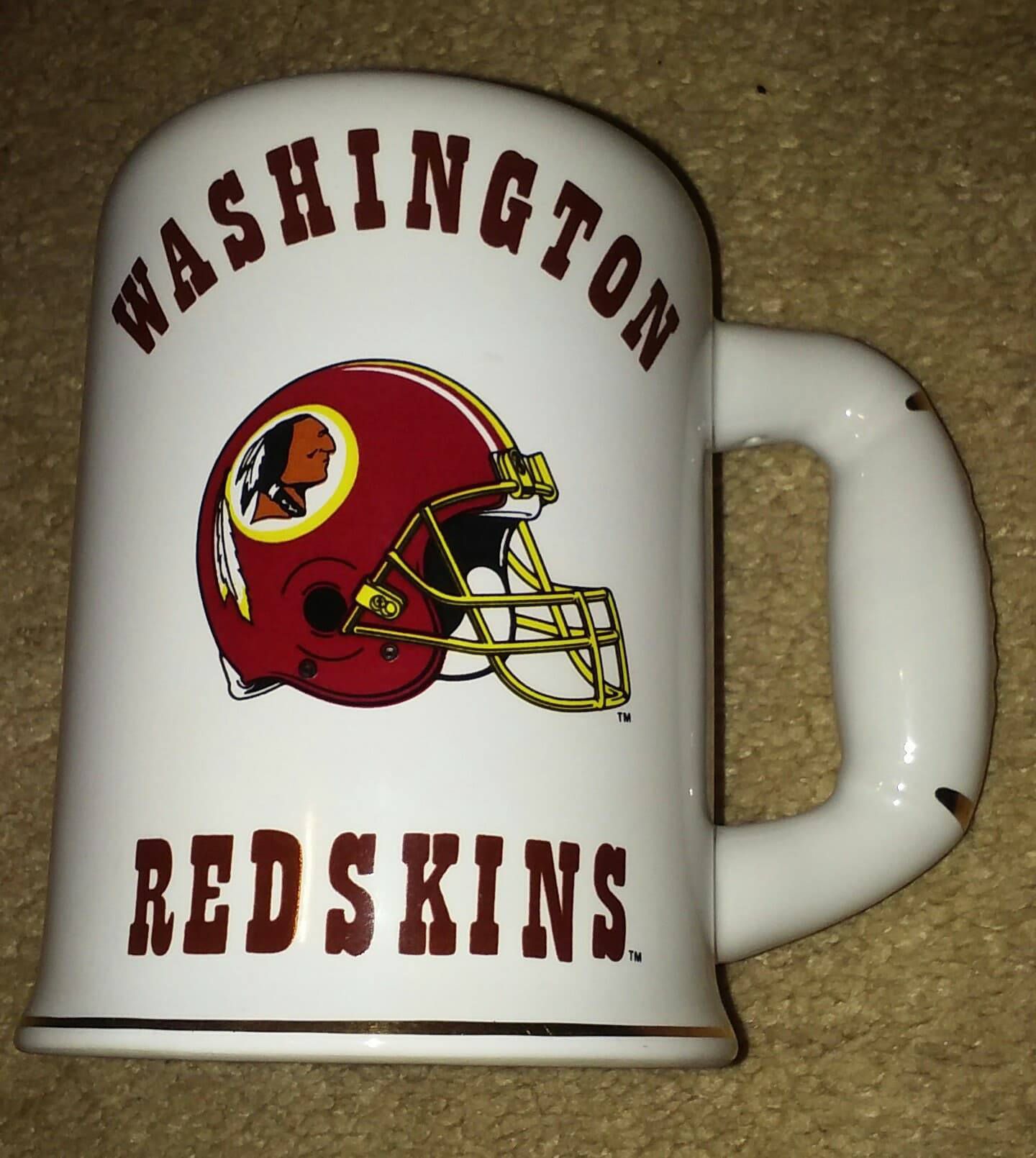 Redskins collector's mug