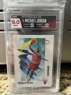 1991 Skybox Michael Jordan HGA 9