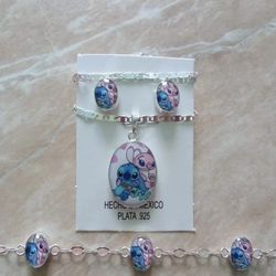 Set Para Niñas Plata 925 Each $55