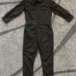 Women’s Fashion Nova “Working Hard” Jumpsuit Size XS Olive Green